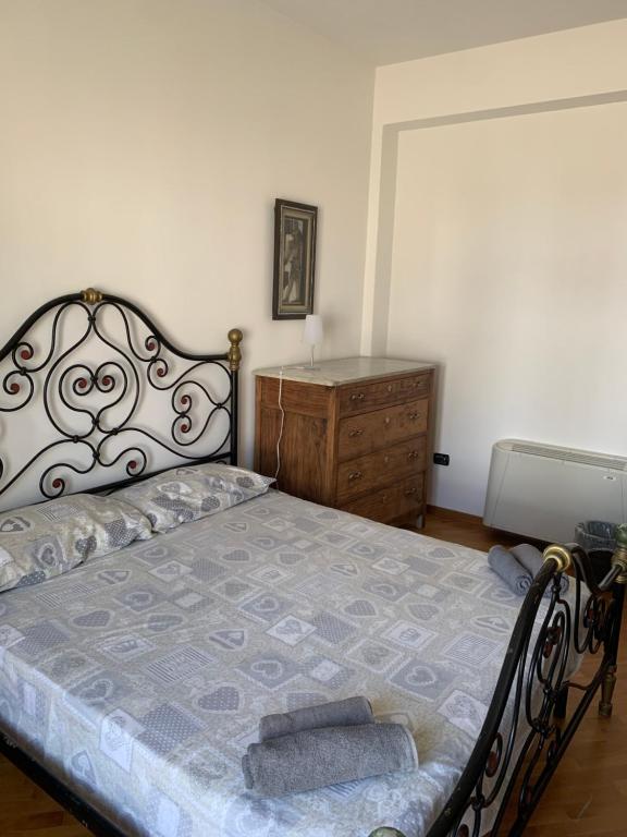 Postel nebo postele na pokoji v ubytování Casa Alighieri