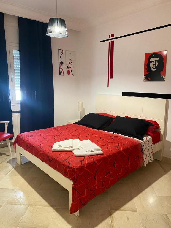 Postel nebo postele na pokoji v ubytování Le petit Chez-vous
