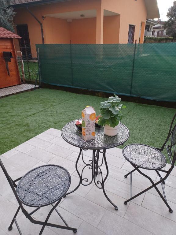 Patio nebo venkovní prostory v ubytování Casa Aria