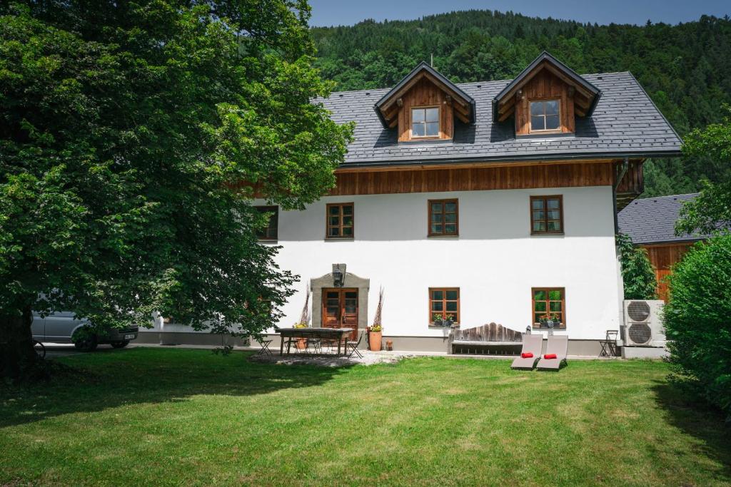 Zahrada ubytování Country House Trata