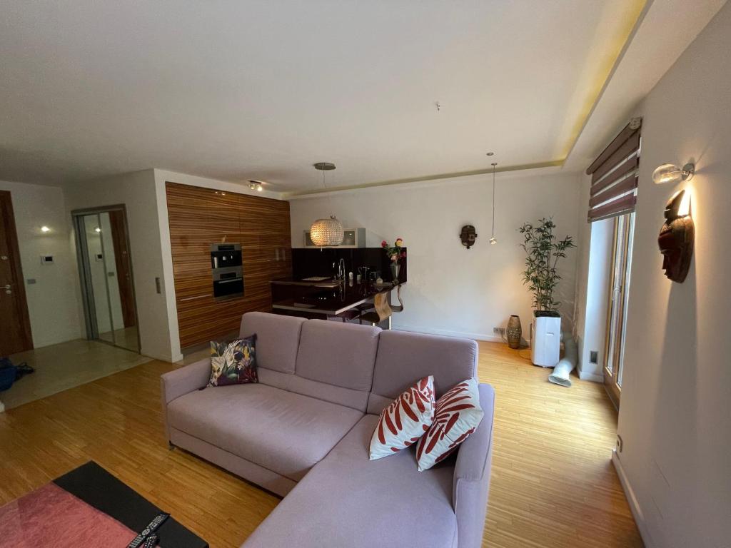 Posedenie v ubytovaní Luxury PRIMA Apartment City Nowy Świat