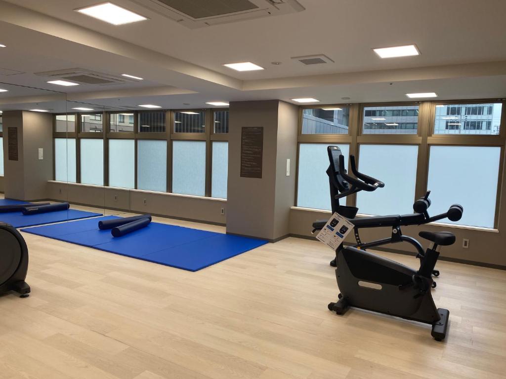 Fitness centrum a/nebo fitness zařízení v ubytování ALA HOTEL KYOTO