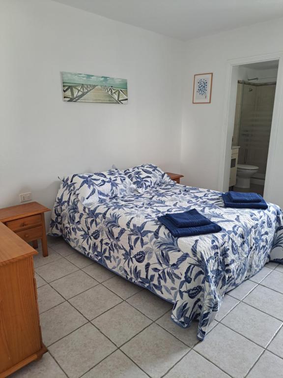 Cama o camas de una habitación en Casa La Marea