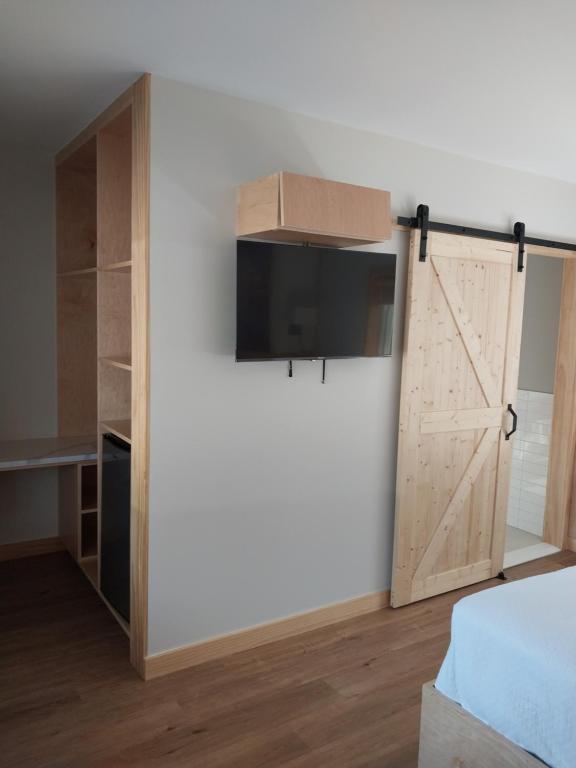 TV a/nebo společenská místnost v ubytování Greenview Inn Riverhead