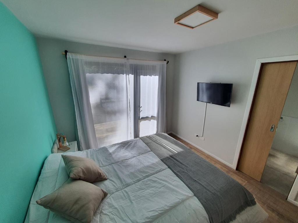 Postel nebo postele na pokoji v ubytování Hygge Haus