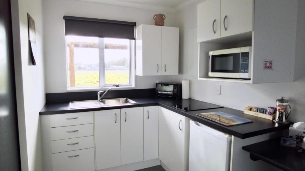 Kuchyň nebo kuchyňský kout v ubytování 554 Moana Court Motel