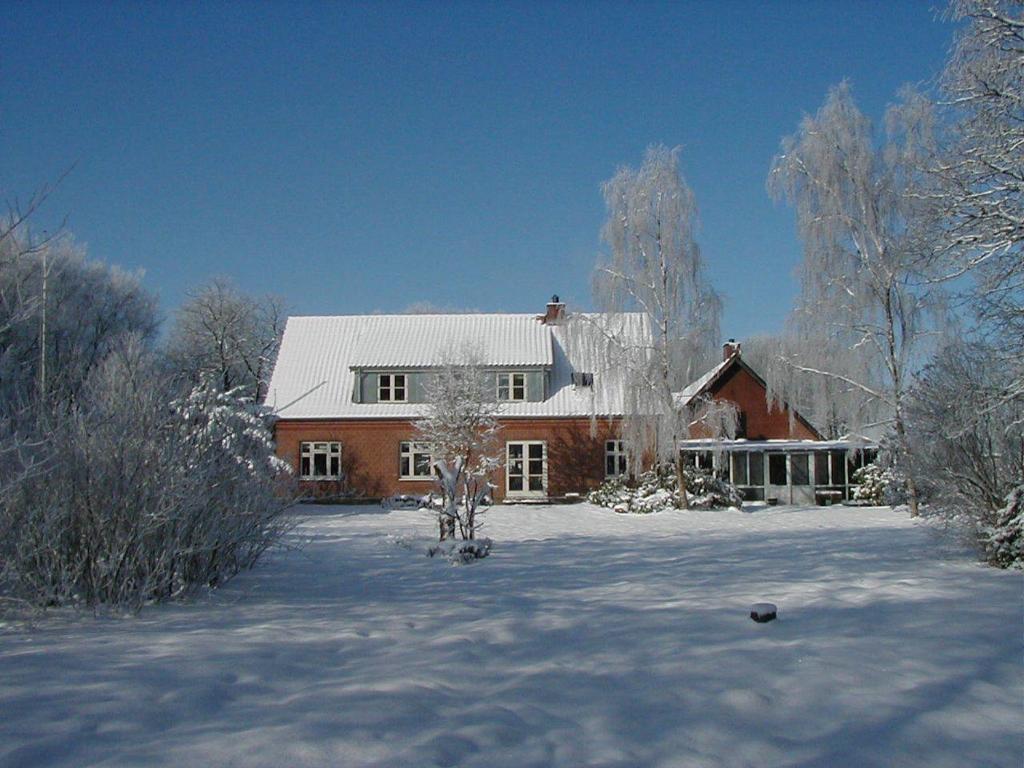 Gunneruphus Bed & Breakfast v zimě