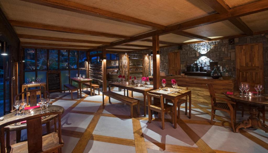 Restaurace v ubytování ORIGIN Eco Chalet