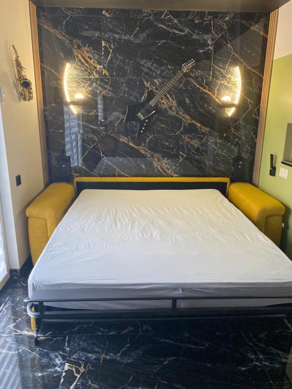 Ένα ή περισσότερα κρεβάτια σε δωμάτιο στο Chambre d hôte lac du Der orconiat