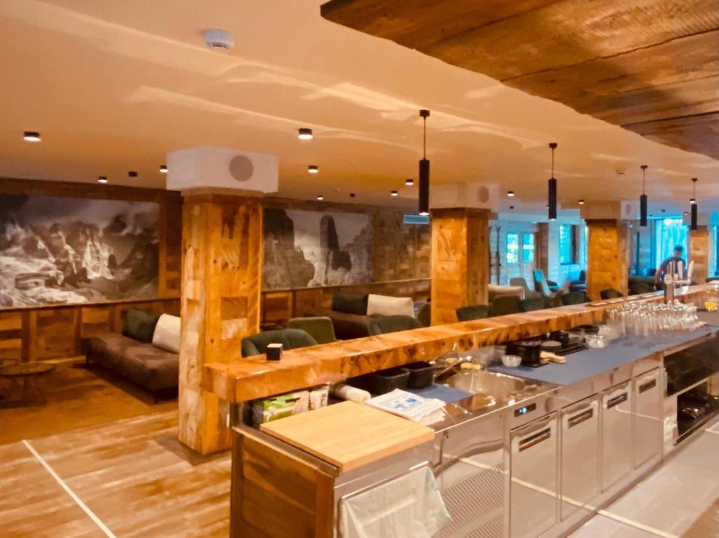 Restaurace v ubytování hotel Forte Carlomagno