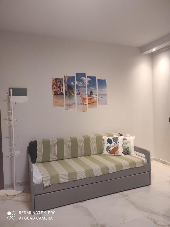 Postel nebo postele na pokoji v ubytování Iris House