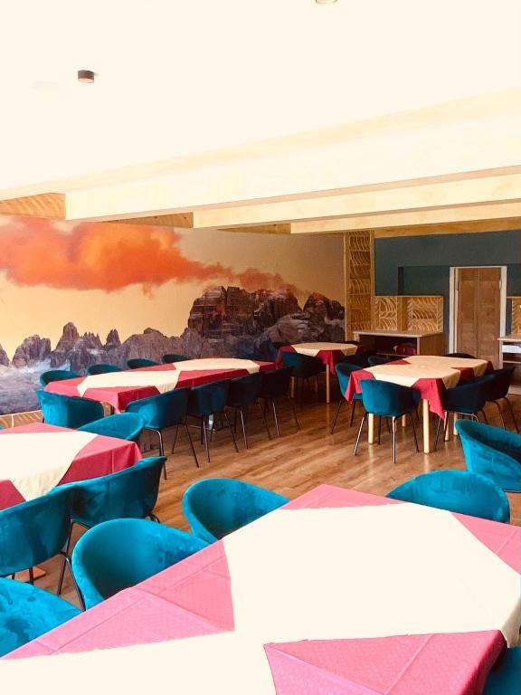 Restaurace v ubytování hotel Forte Carlomagno