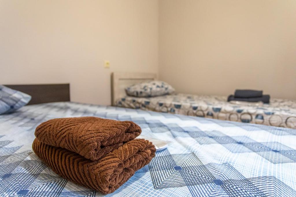 Postel nebo postele na pokoji v ubytování Guest House BALU