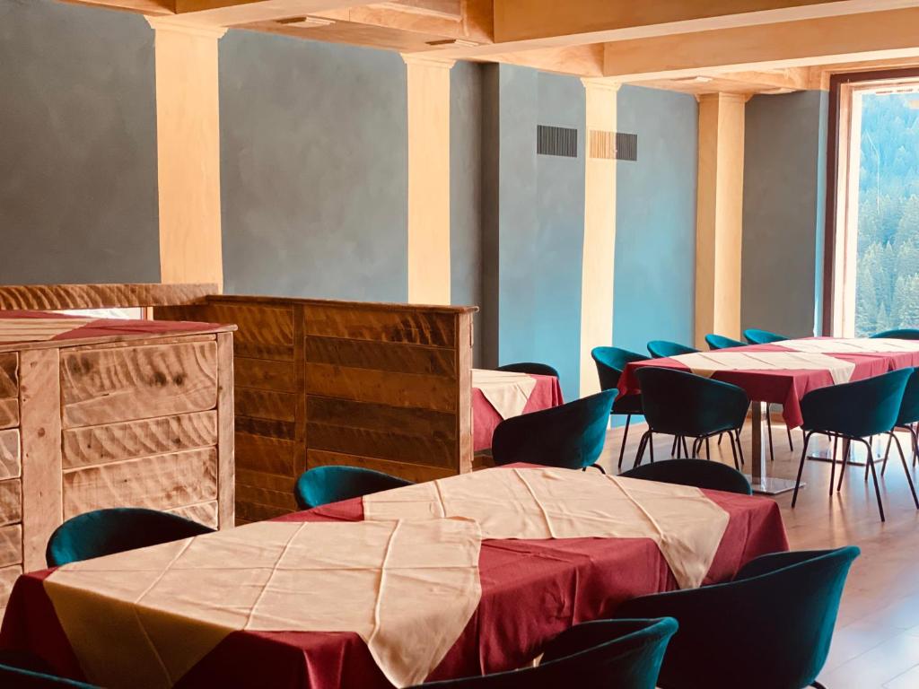 Posezení v ubytování hotel Forte Carlomagno