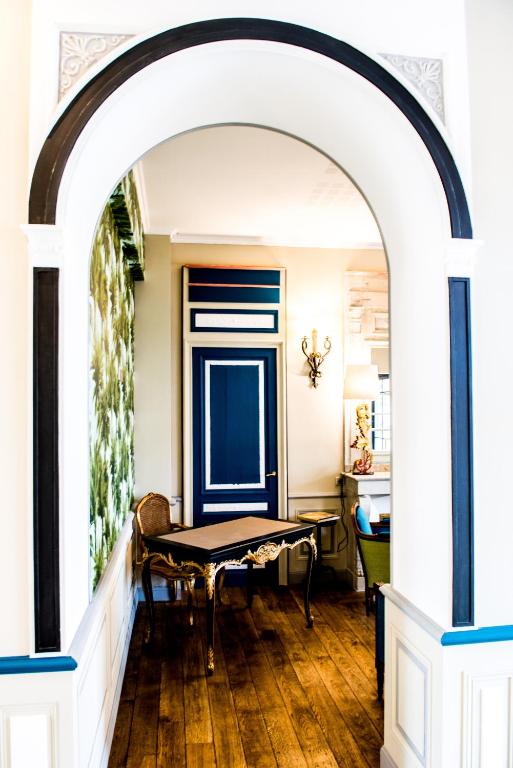 Posezení v ubytování Hôtel Villa-Lamartine