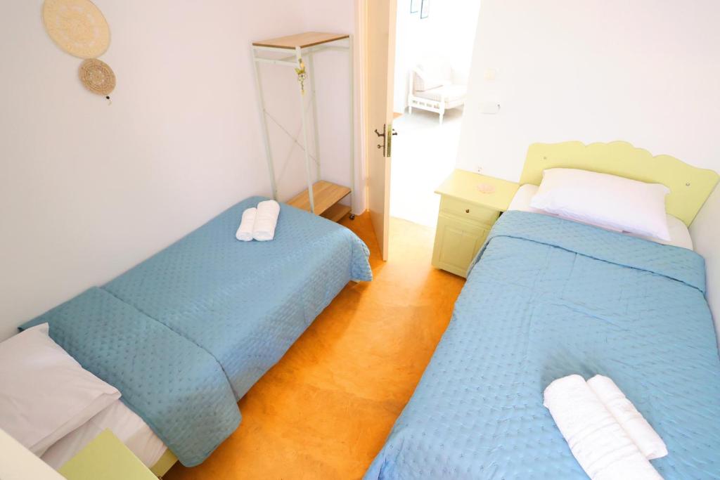 Postel nebo postele na pokoji v ubytování Verde