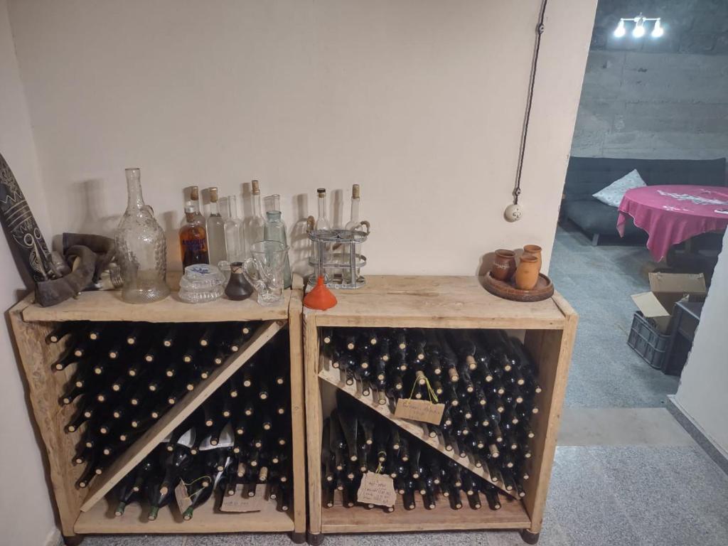 Nápoje v ubytování Bookwine tasting in Tbilisi