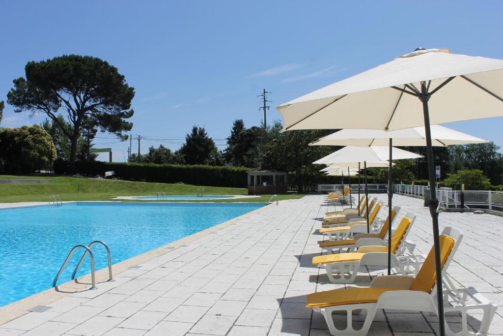 A piscina em ou perto de Hotel Senhora do Castelo