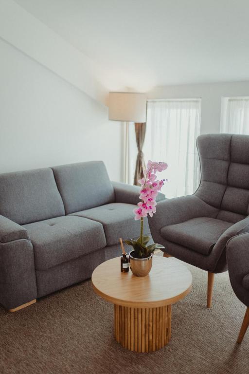 Posezení v ubytování Garni Hotel Biser