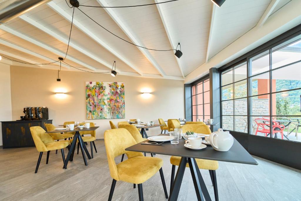 Posezení v ubytování Hotel Villa Cuserina
