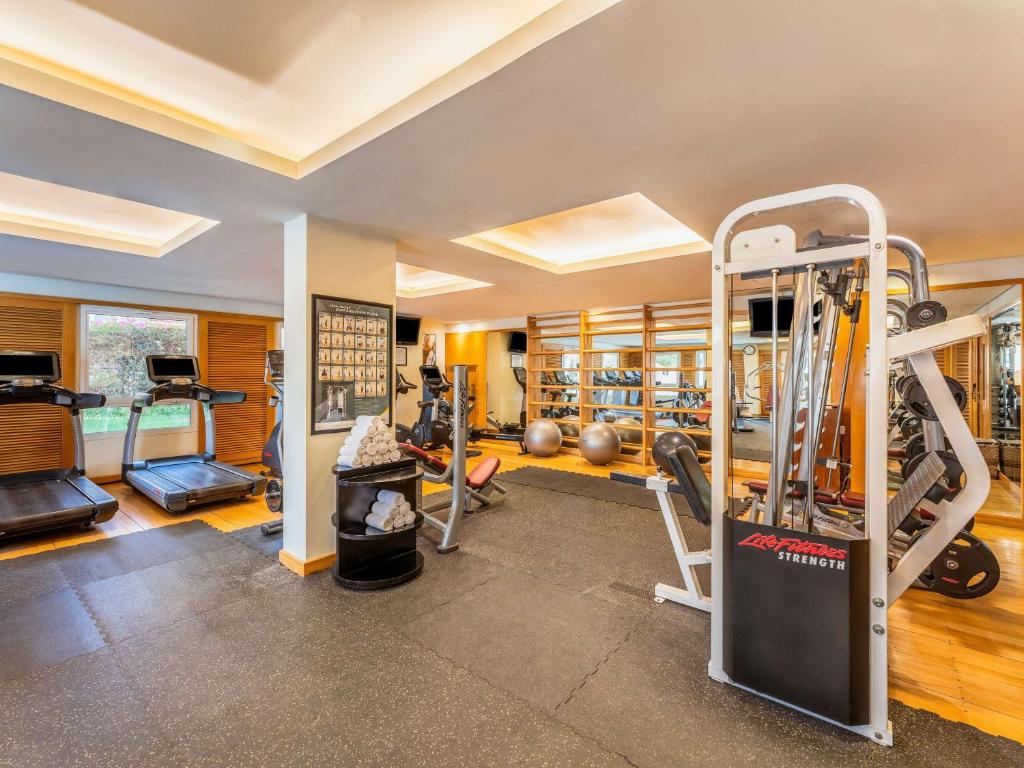 Spordikeskus ja/või sportimisvõimalused majutusasutuses Mövenpick Hotel Doha
