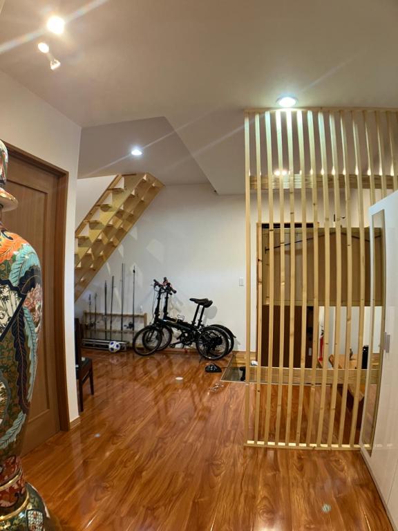 Fitness centrum a/nebo fitness zařízení v ubytování Tomi house