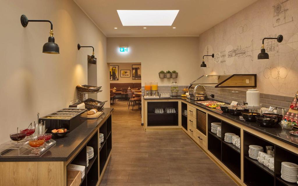 Köök või kööginurk majutusasutuses Boutique Essen City