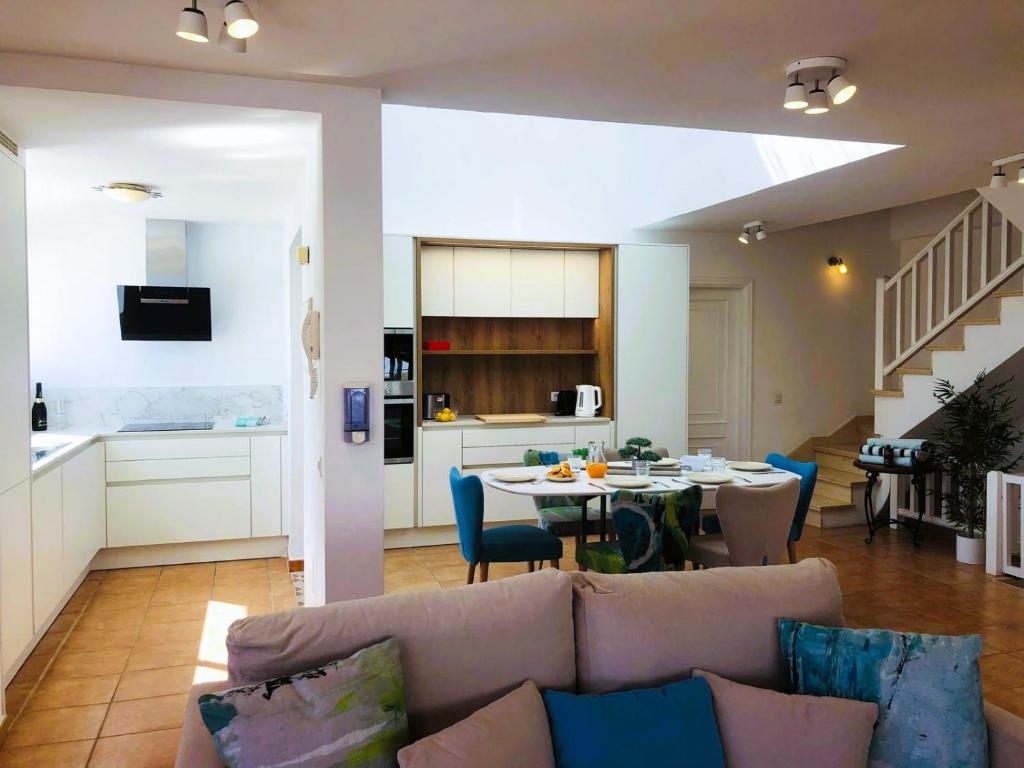 A kitchen or kitchenette at Casa Piscis