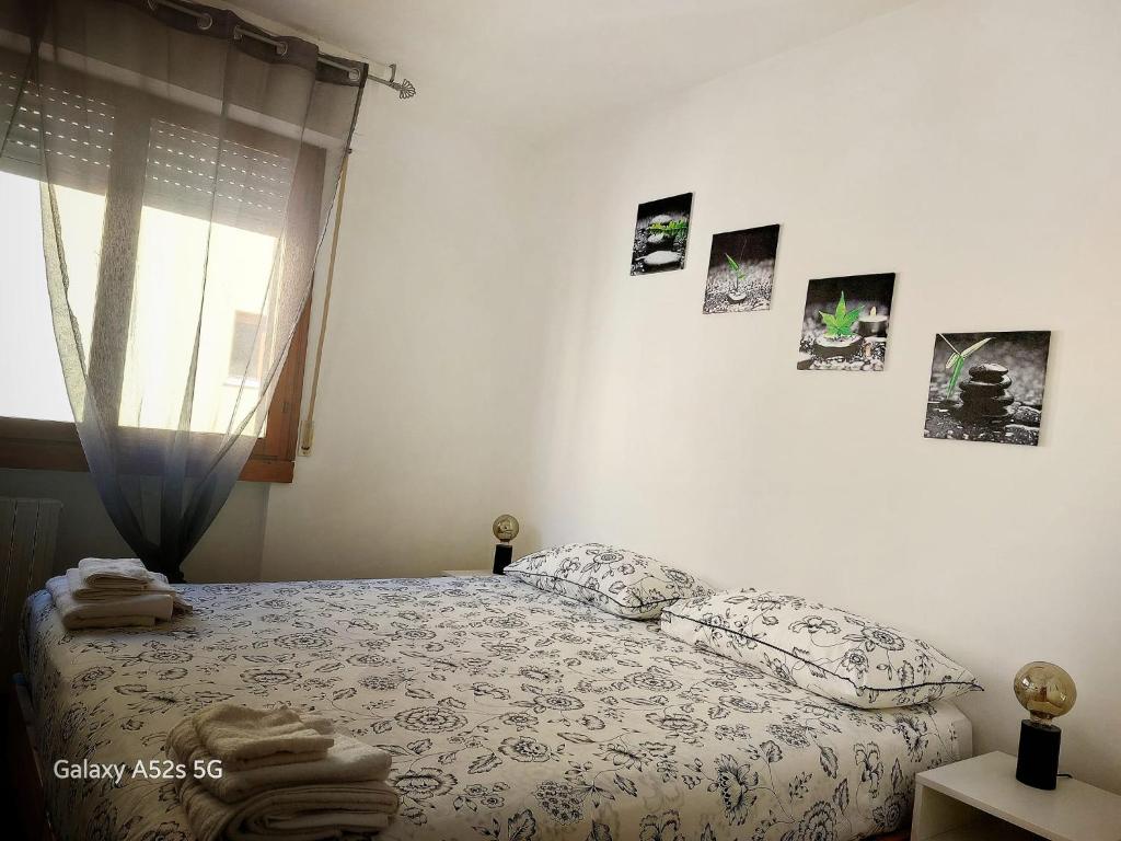 Postel nebo postele na pokoji v ubytování Le2sorelle