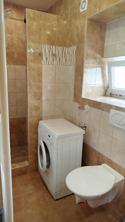Koupelna v ubytování Apartmány pod Barunčinou školou