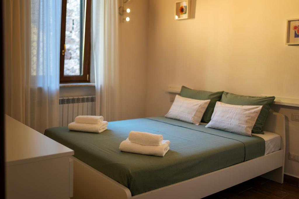 Postel nebo postele na pokoji v ubytování Sleeping in Orte Apartments