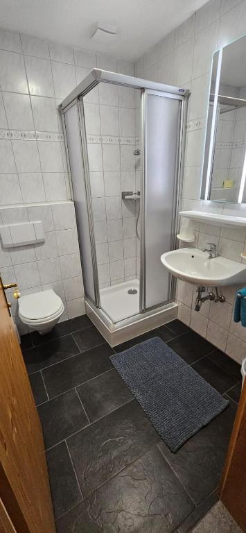 Kúpeľňa v ubytovaní Appartement Mair