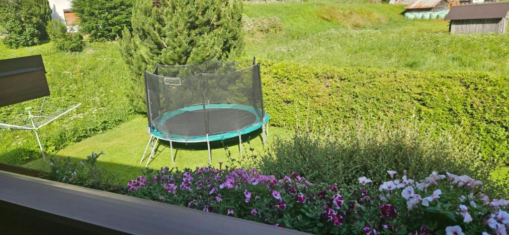 Vonkajšia záhrada v ubytovaní Appartement Mair