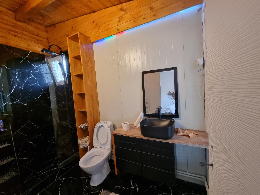 Koupelna v ubytování El Sol