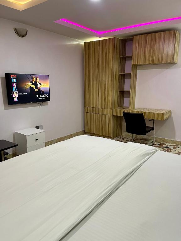 TV a/nebo společenská místnost v ubytování Weena Hotel & Resort