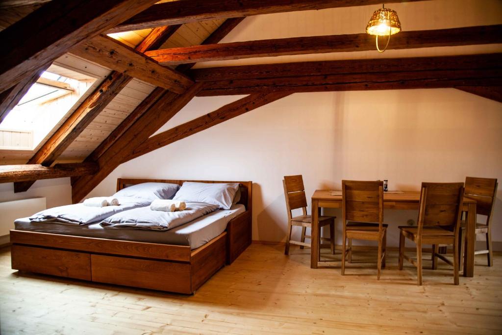 Posezení v ubytování Apartmány Temechov