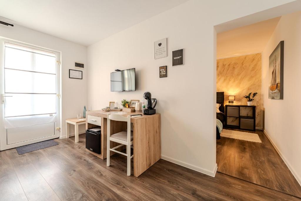 Kuchyň nebo kuchyňský kout v ubytování Guesthouse Kod Spavalice