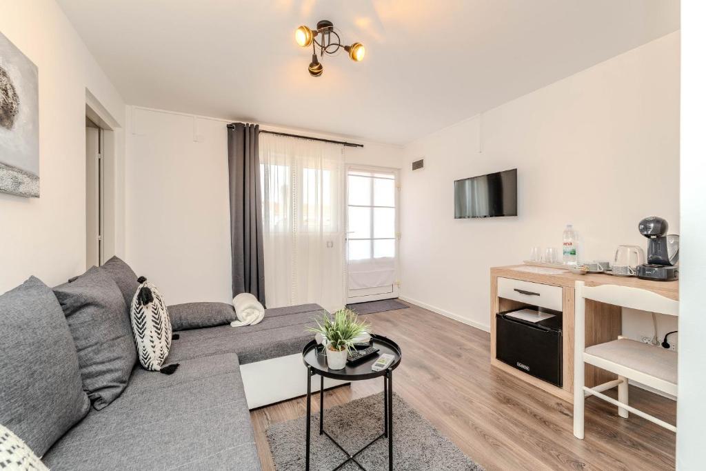 TV a/nebo společenská místnost v ubytování Guesthouse Kod Spavalice