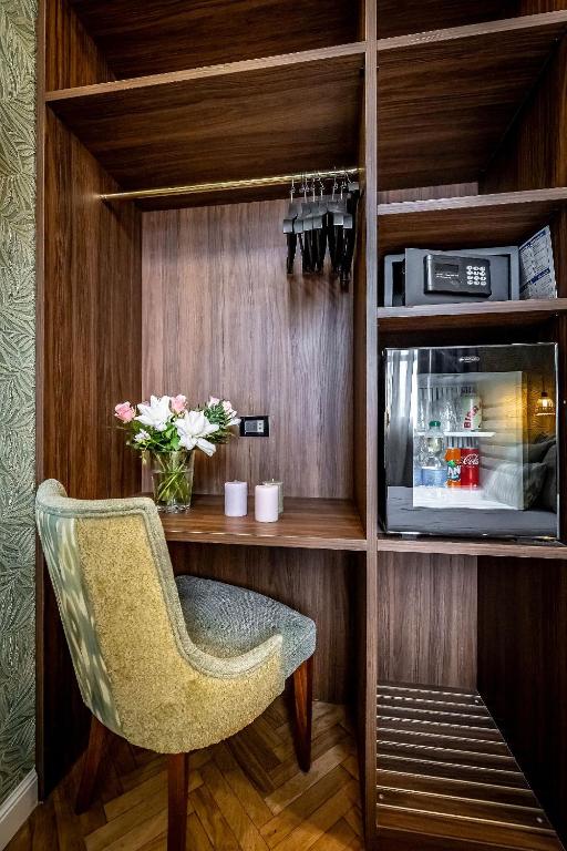 Kuchyň nebo kuchyňský kout v ubytování Hotel Duomo Firenze