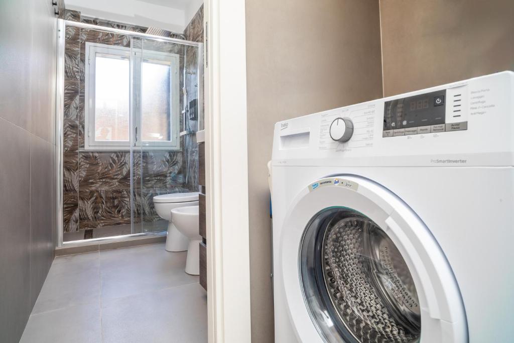 Koupelna v ubytování Etnabeach Apartament - Fondachello