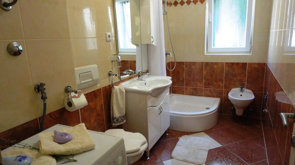 Koupelna v ubytování Luxurious Djuran Apartment