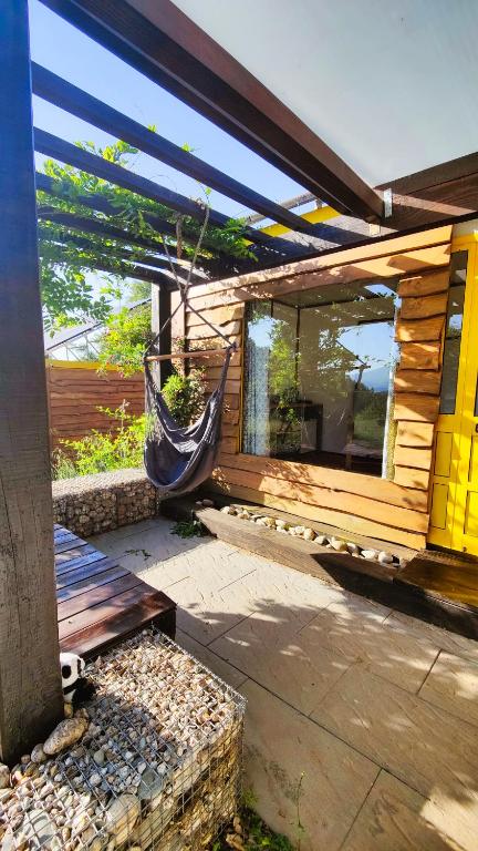 Zahrada ubytování Casa Florestal - Nature Cabins