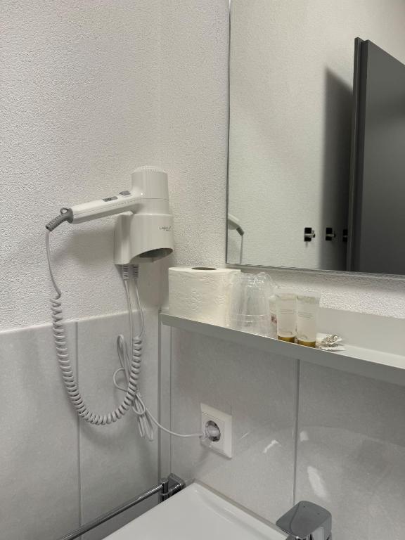 Koupelna v ubytování Hotel Lijo, bei Basel