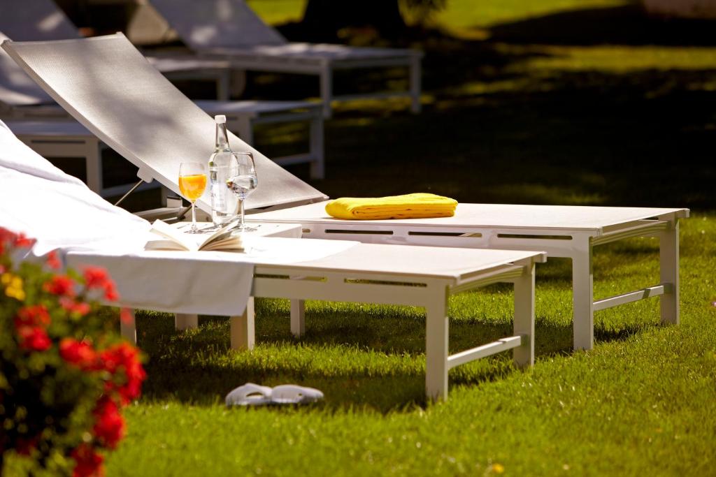 Zahrada ubytování Hotel Walther - Relais & Châteaux