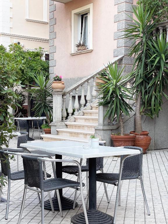 Balkón nebo terasa v ubytování Hotel Berlino