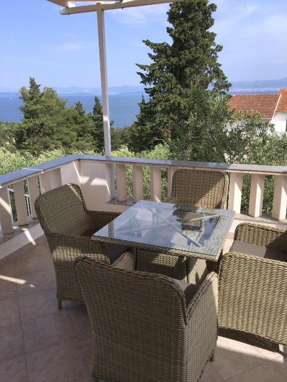 Balkón nebo terasa v ubytování Apartments Damir - Katarina