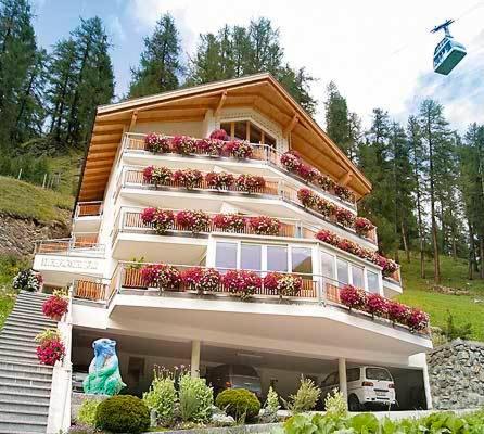 Zahrada ubytování Hotel Garni Aurora