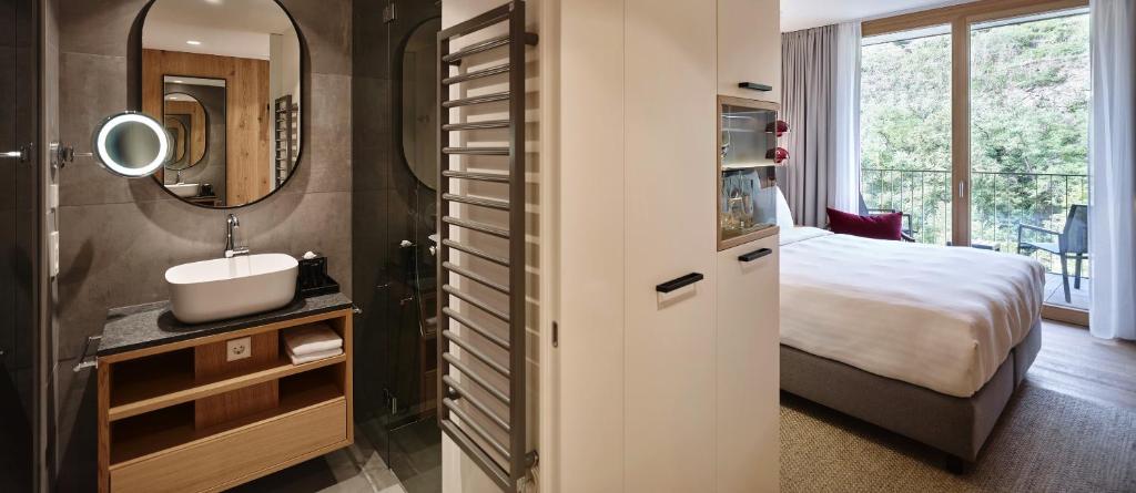 Koupelna v ubytování Steigenberger Hotel & Spa Krems
