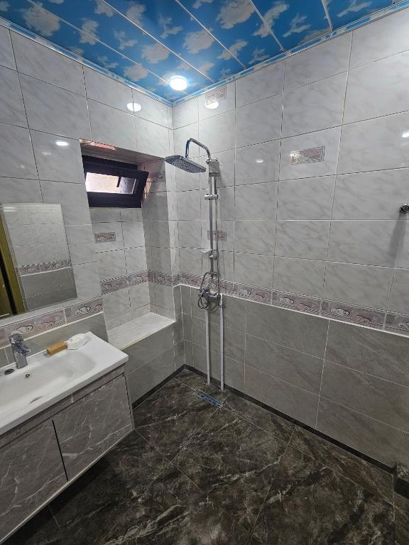 Koupelna v ubytování Freestyle Hostel Baku