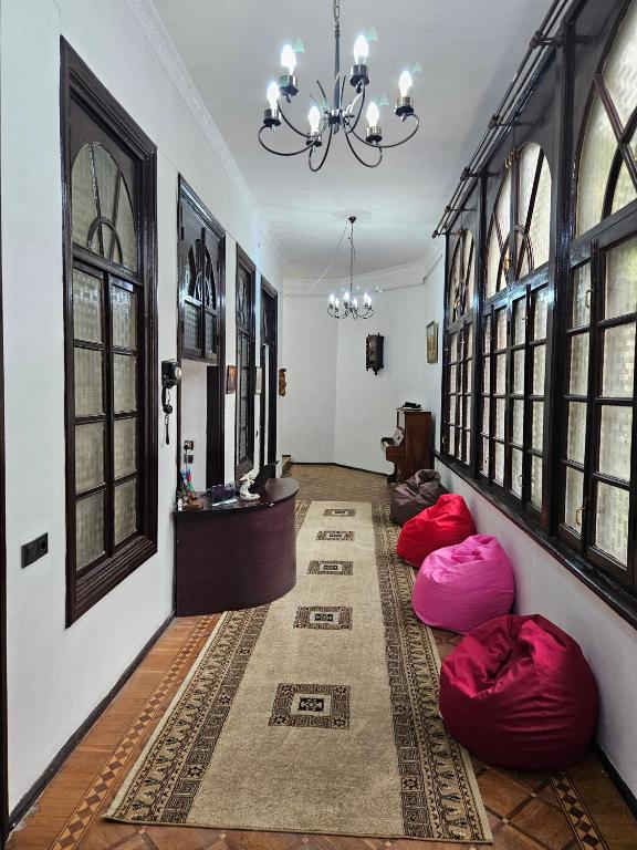 Posezení v ubytování Freestyle Hostel Baku